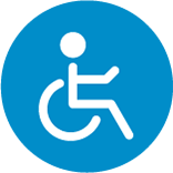 Icon für Menschen mit einer Körperbehinderung